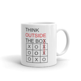Think Outside The Box Mug