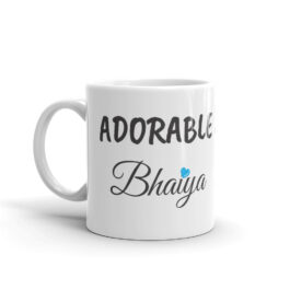 Adorable Bhai Mug – The Perfect Gift for Brother