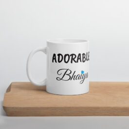 Adorable Bhai Mug – The Perfect Gift for Brother