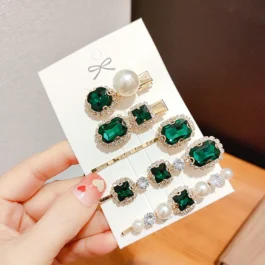 Stone Hair Pins