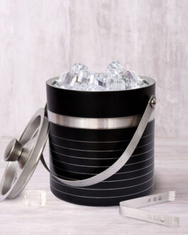 Black Lining Ice Bucket