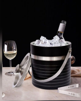 Black Lining Ice Bucket