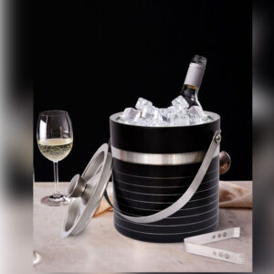 Black Lining Ice Bucket