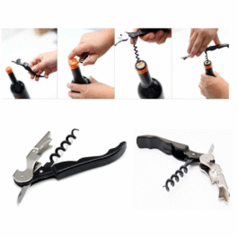 3 in 1 Corkscrew Wine Bottle Opener
