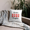 World's Best Daughter Cushion