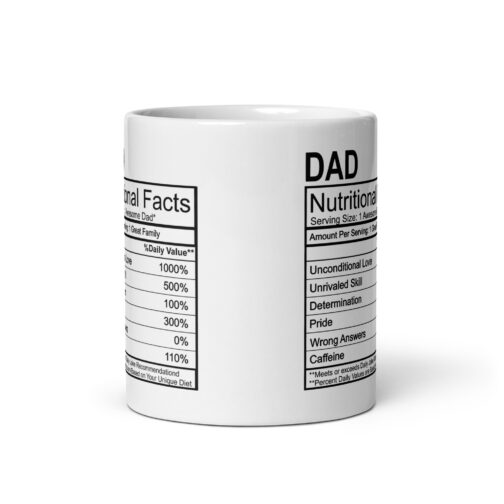 Dad Nutritional Fact - Image 4