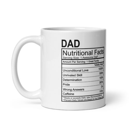 Dad Nutritional Fact - Image 3