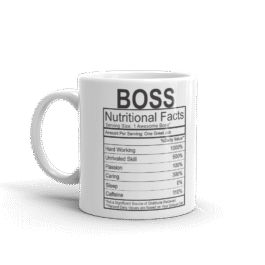 Boss Nutritional Fact