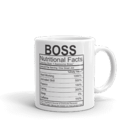 Boss Nutritional Fact