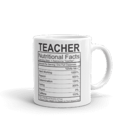 Teacher Nutritional Fact