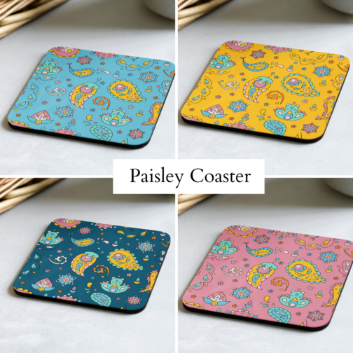 Paisley Coaster (Set of 4)