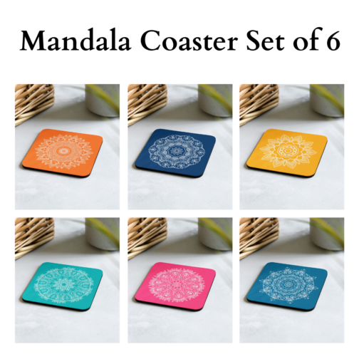 Mandala Coaster (Set of 6)