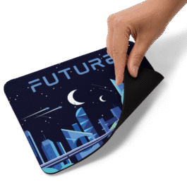 City Night Future Mouse Pad