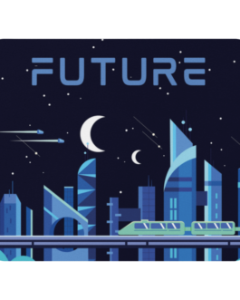 City Night Future Mouse Pad