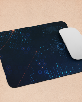 Blue Black Simple Mousepad