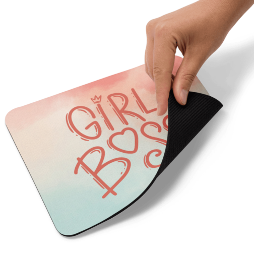 Girl Boss Mouse Pad - Image 3