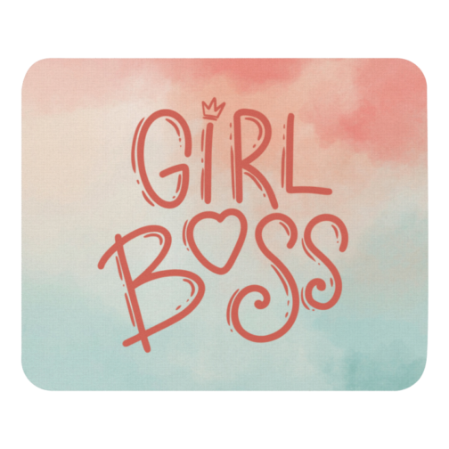 Girl Boss Mouse Pad - Image 2