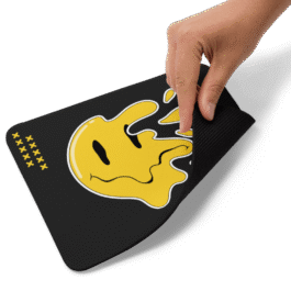 Melt Smiley Mouse Pad