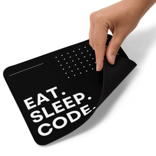 Eat Sleep Code Mousepad - Image 3