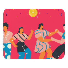 Colorful Illustrated Dance