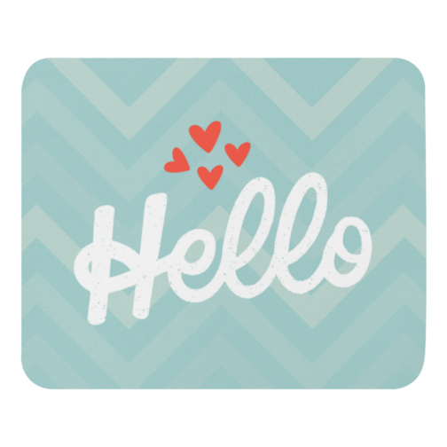 Cute Hello Mouse Pad - Image 2