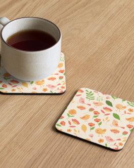 Flower & Bird Coaster