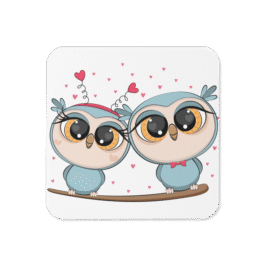 Cute Owl Coaster