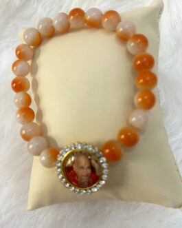 Guruji Orange Bracelet