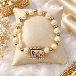 Guruji Blessings Bracelet – Pearl Divine