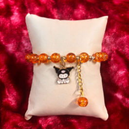 Kuromi-inspired Charm Bracelet