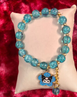 Blue Kuromi Charm Bracelet