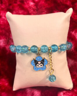 Blue Kuromi Charm Bracelet