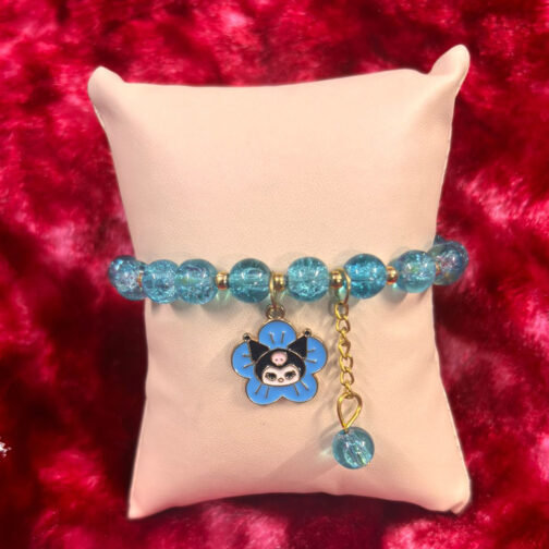 Blue Kuromi Charm Bracelet - Image 2