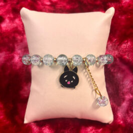 Black Kitty Charm Bracelet