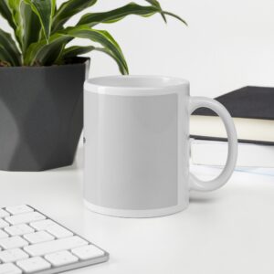 One (1) image custom mug