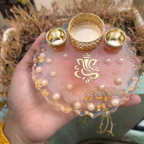 Resin puja thali - Image 2