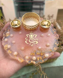 Resin puja thali