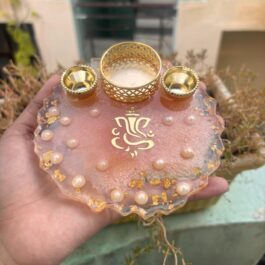 Resin puja thali