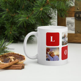 Personalized LOVE Ceramic Mug