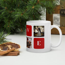 Personalized LOVE Ceramic Mug
