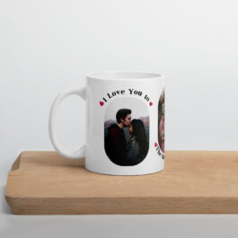 Personalized “I Love You” Ceramic Mug