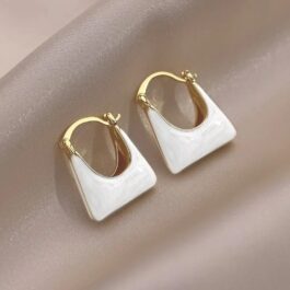 Elegant U-Shape Hoop Earrings