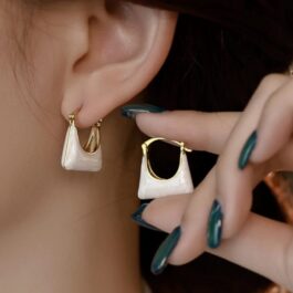 Elegant U-Shape Hoop Earrings