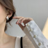 Elegant Leaf Earrings - Image 2