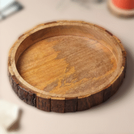 Round Rosewood Tray-12 Inches