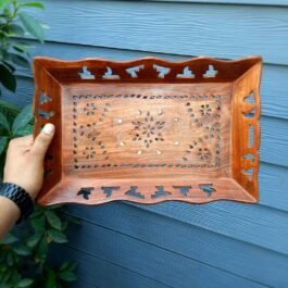 Sheesham Wooden Tray (13 x 9 Inches)