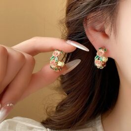 Blossom Hoop Earrings
