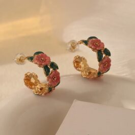 Blossom Hoop Earrings