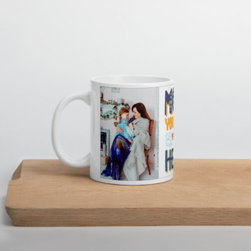 Mother's Day Mug – "Mom, You Are My Hero" | Custom Photo Gift