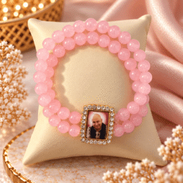 Guruji Blessings Bracelet – Blush Devotion